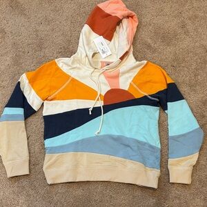 New NWT Faherty Soleil Hoodie Size Small
